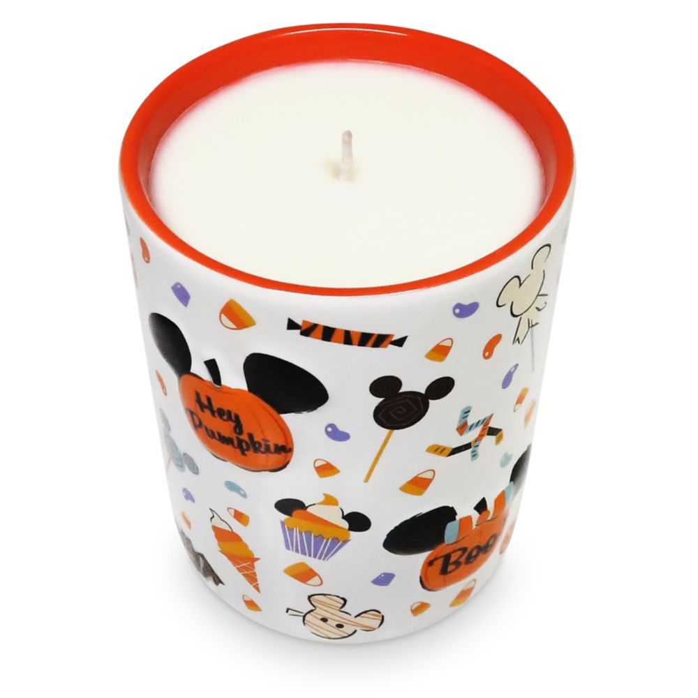 Mickey Mouse Pumpkin Spice Halloween Candle