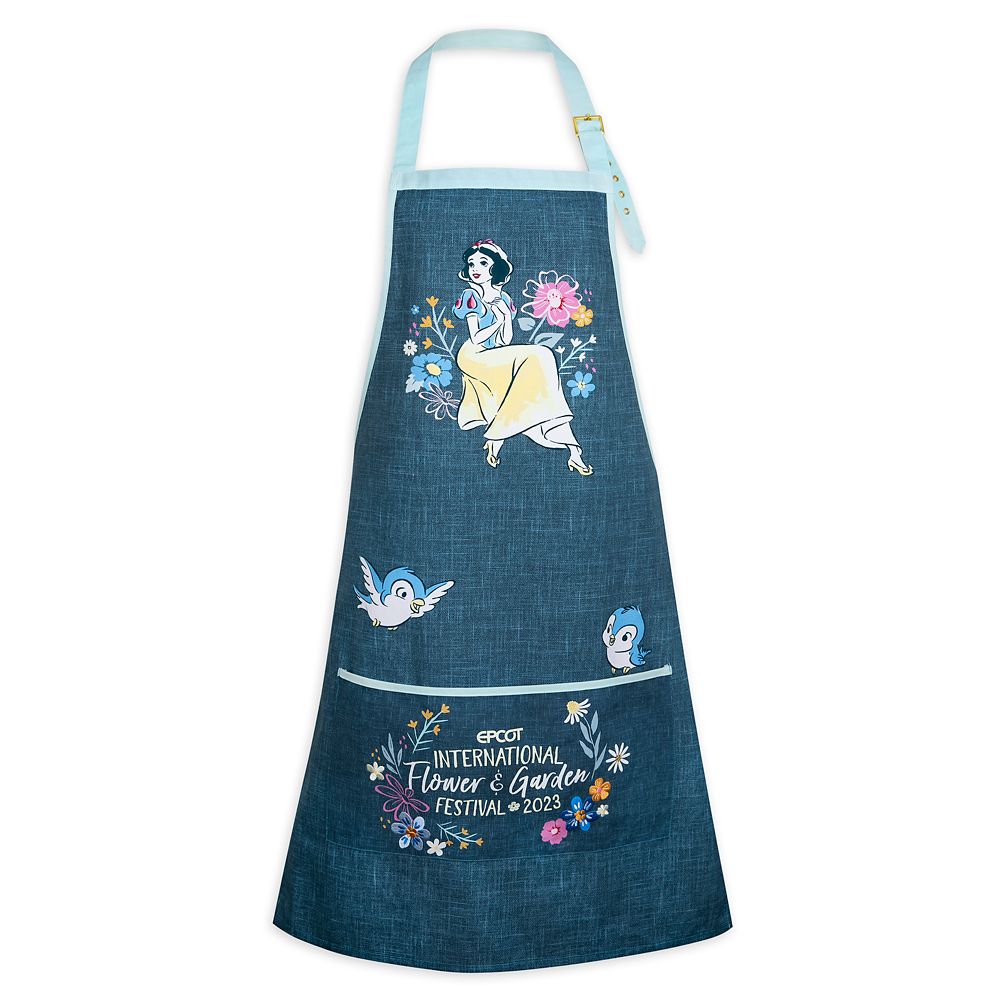 Snow White Garden Apron for Adults – EPCOT International Flower and Garden Festival 2023 available online for purchase