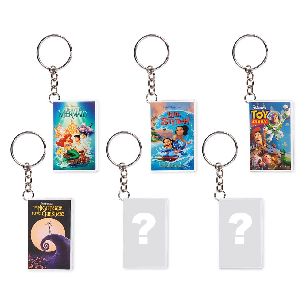 Oh My Disney VHS Cover Mystery Keychain