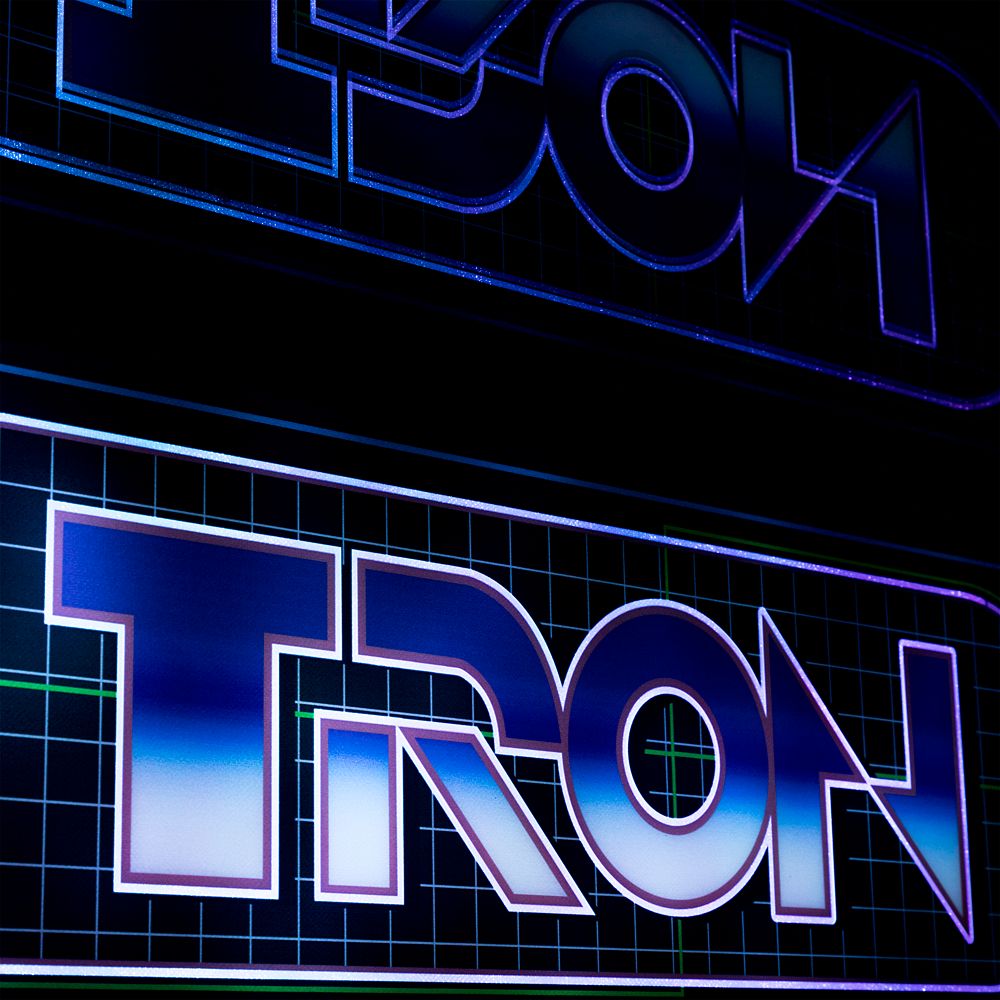 Tron Light-Up Sign
