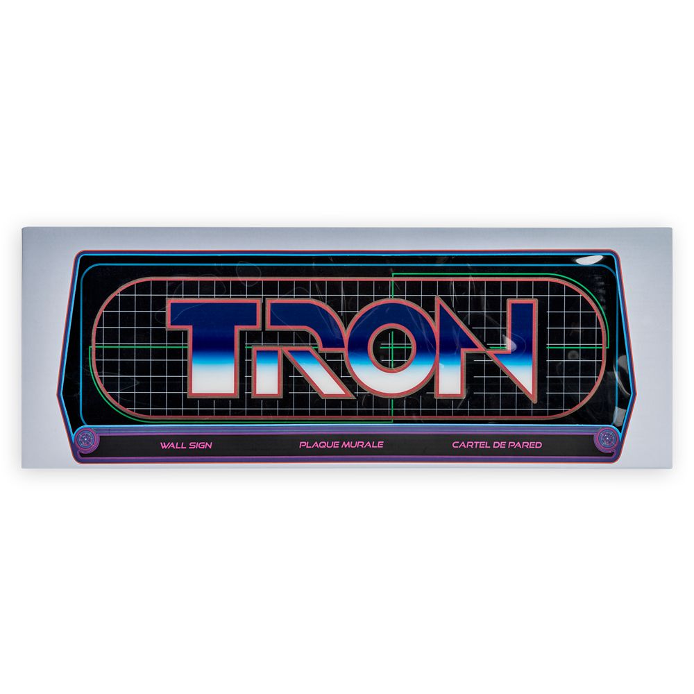 Tron Light-Up Sign