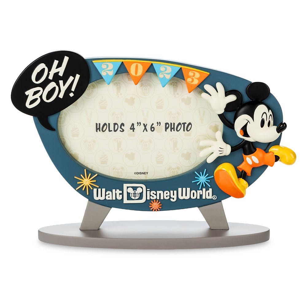 Mickey Mouse Photo Frame – Walt Disney World 2023 – 4” x 6” available online for purchase