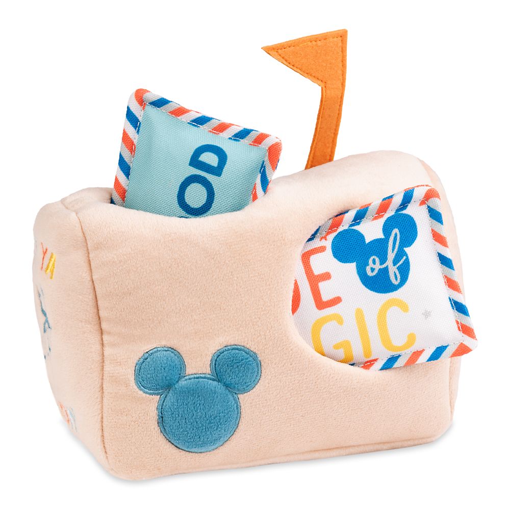 Mickey Mouse Mailbox and Letters Plush Pet Toy