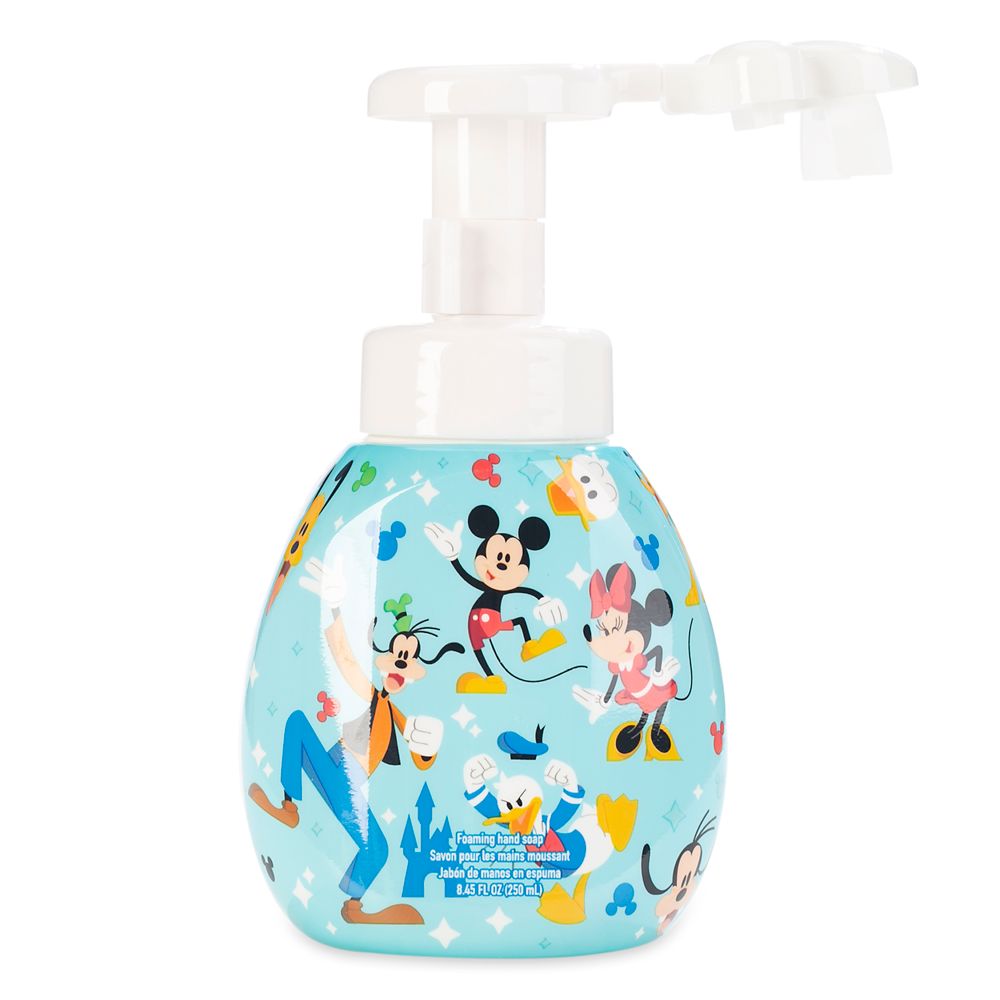 One of the Best Disney World souvenirs is the Mickey Mouse and Friends Hand Soap Dispenser Official shopDisney