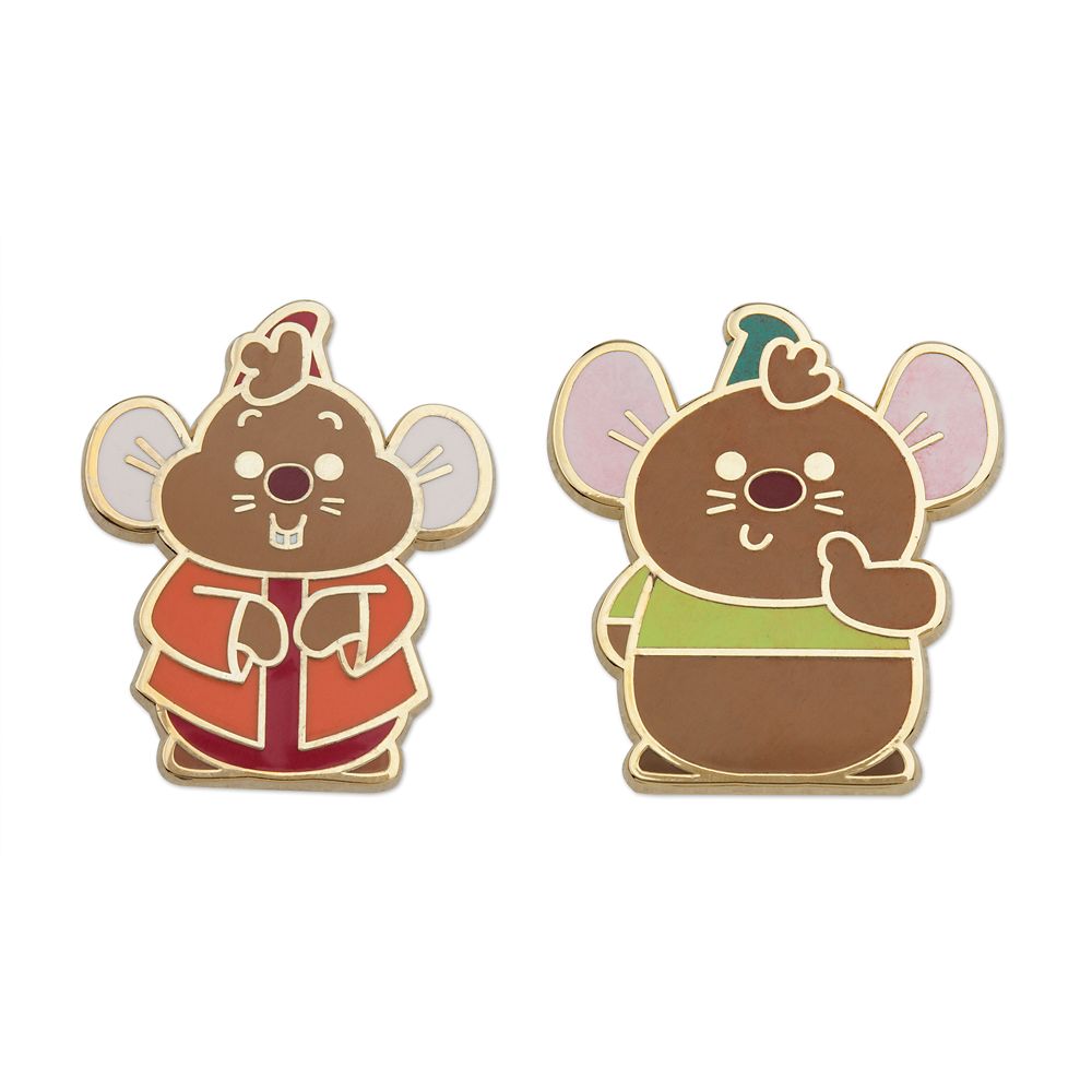 Jaq and Gus Pin Set Cinderella Disney Store