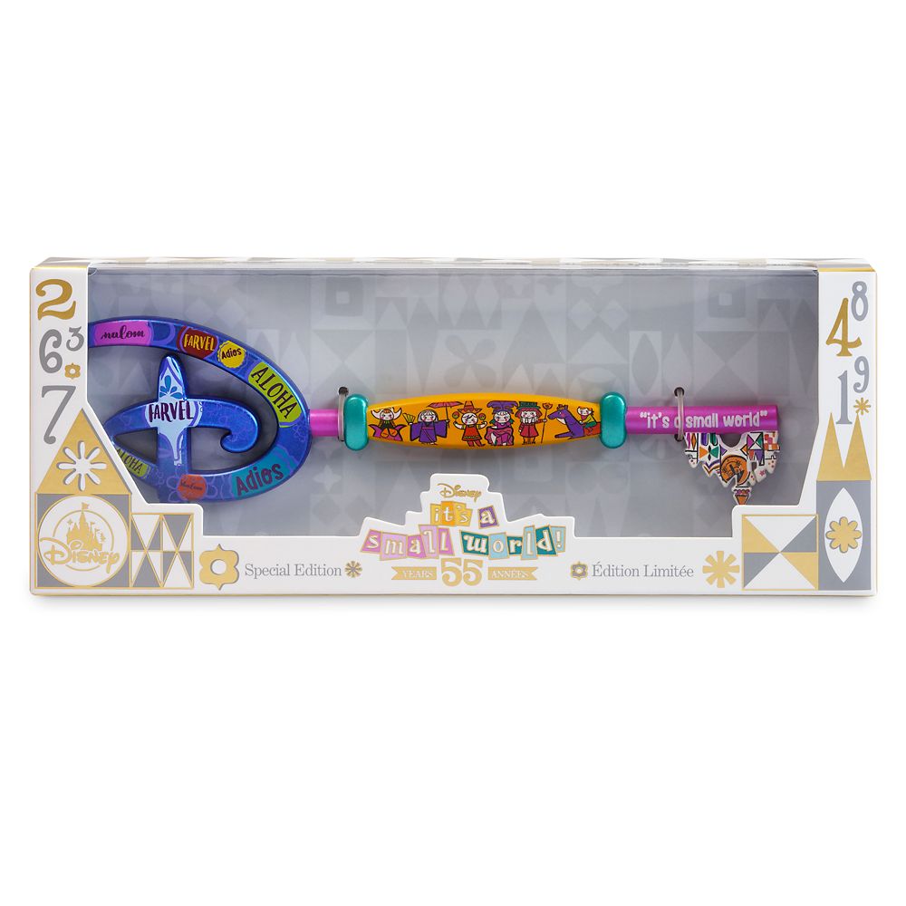 Disney it's a small world 55th Anniversary Collectible Key – Special Edition