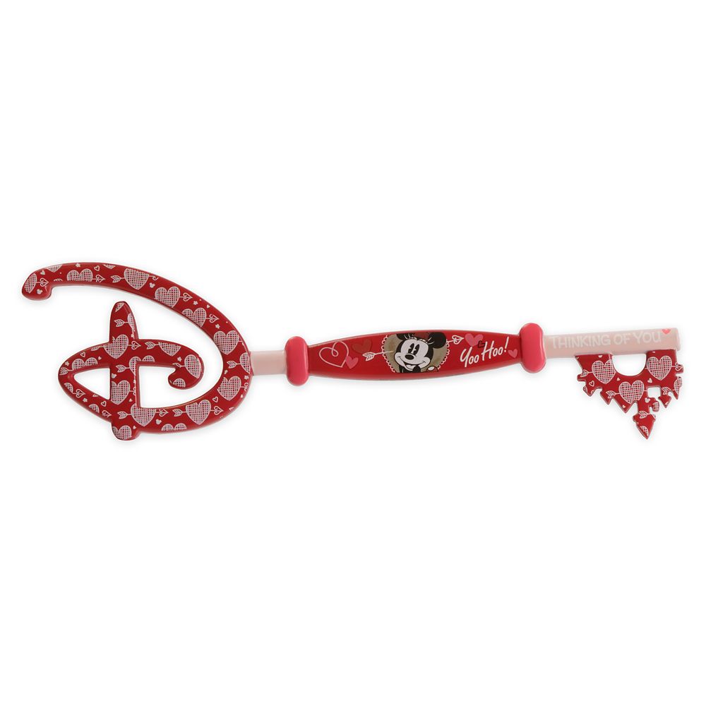 Mickey and Minnie Mouse Collectible Key Set – Valentine's Day