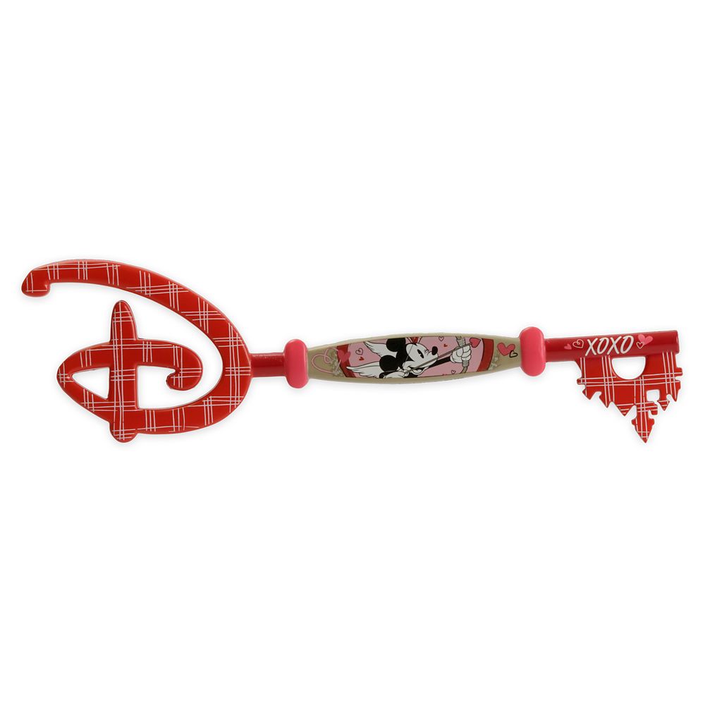 Mickey and Minnie Mouse Collectible Key Set – Valentine's Day