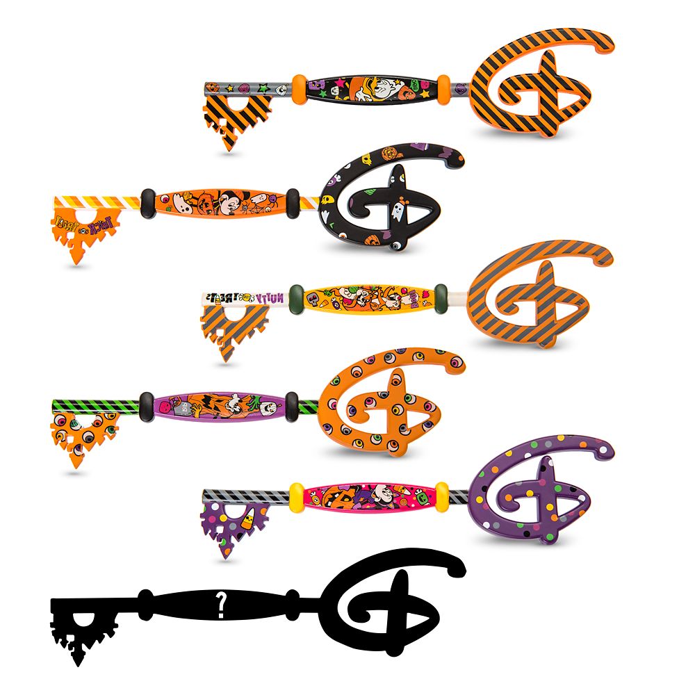 Mickey Mouse and Friends Happy Halloween 2022 Series Collectible Key &ndash; Blind Box