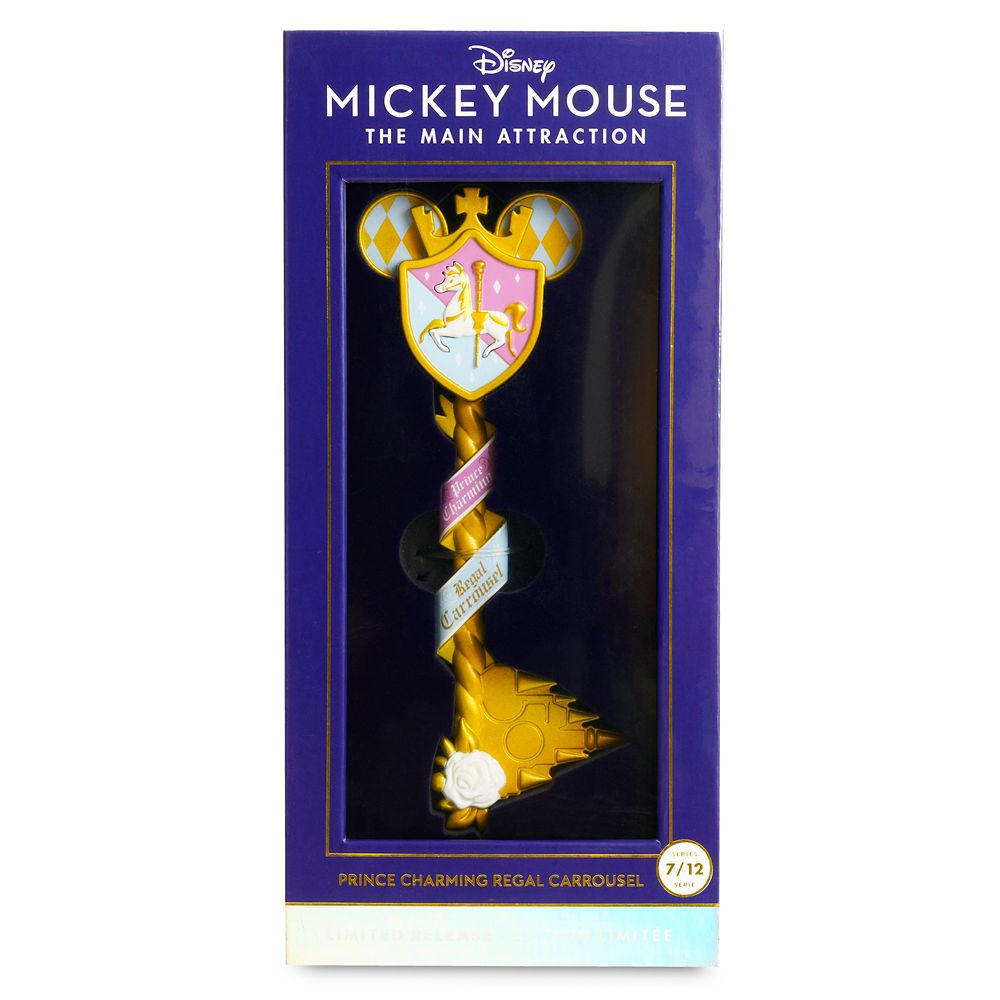 Mickey Mouse: The Main Attraction Collectible Key – Prince Charming Regal Carrousel – Special Edition