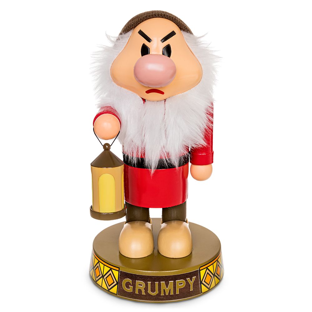 Grumpy Light-Up Nutcracker Figure – Snow White and the Seven Dwarfs is here now