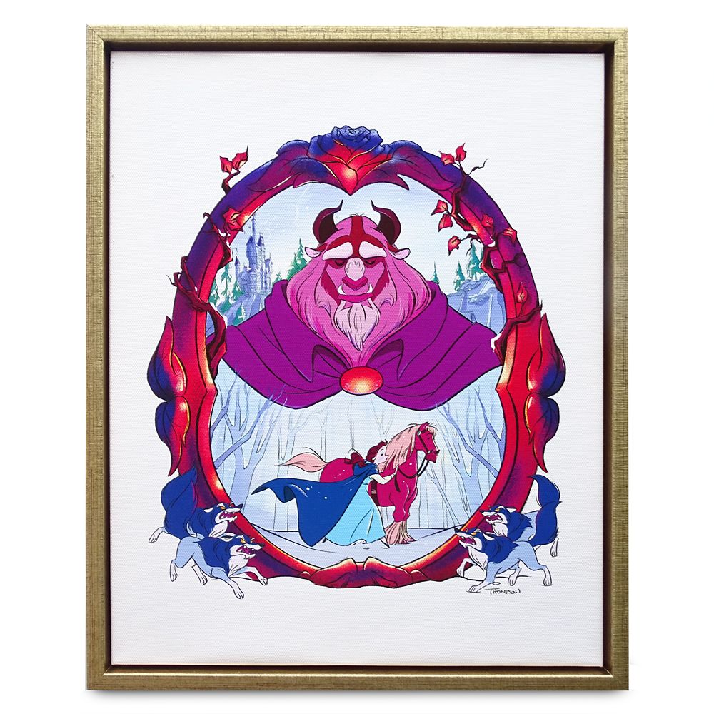 Beauty and the Beast 30th Anniversary Framed Print Set – Limited Edition