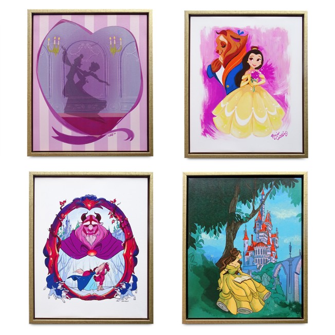 Beauty and the Beast 30th Anniversary Framed Print Set – Limited Edition