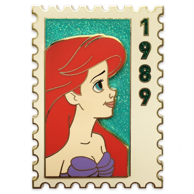 D23-Exclusive Ariel Postage Stamp Pin – The Little Mermaid