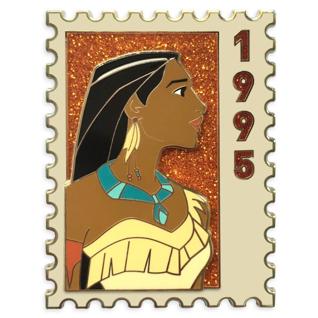 D23-Exclusive Pocahontas Postage Stamp Pin