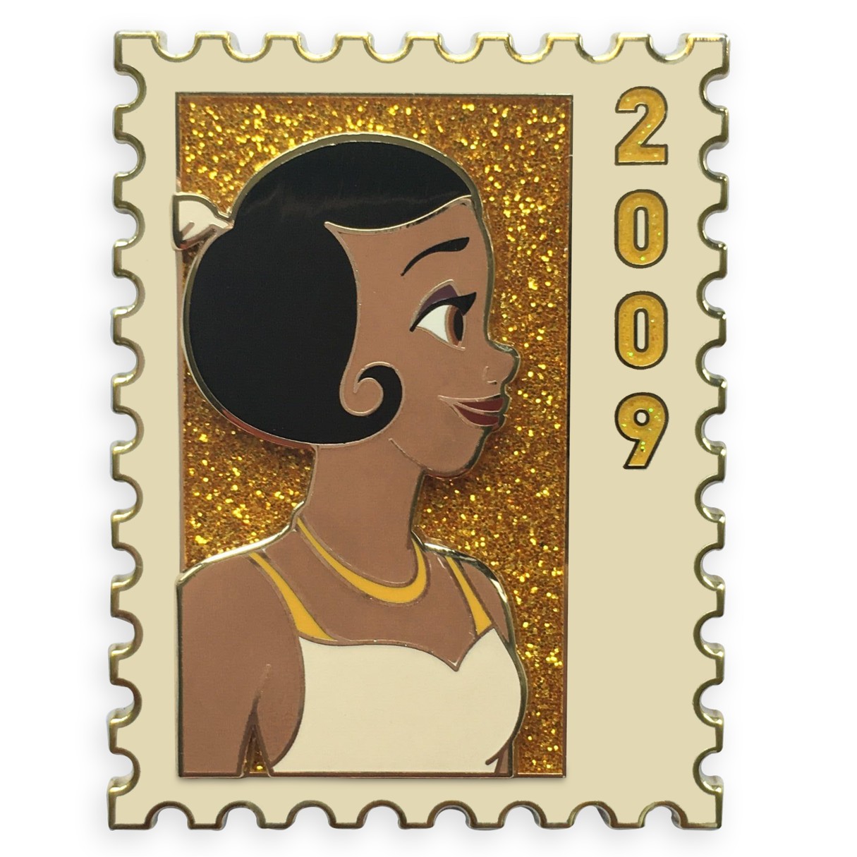 D23-Exclusive Tiana Postage Stamp Pin – The Princess and the Frog