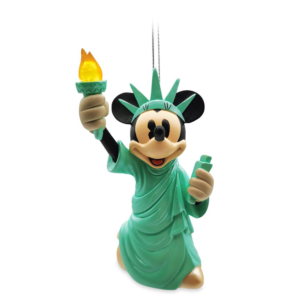 Minnie Mouse Statue of Liberty Light-Up Ornament is available online for purchase