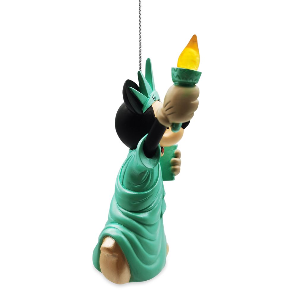Minnie Mouse Statue of Liberty Light-Up Ornament