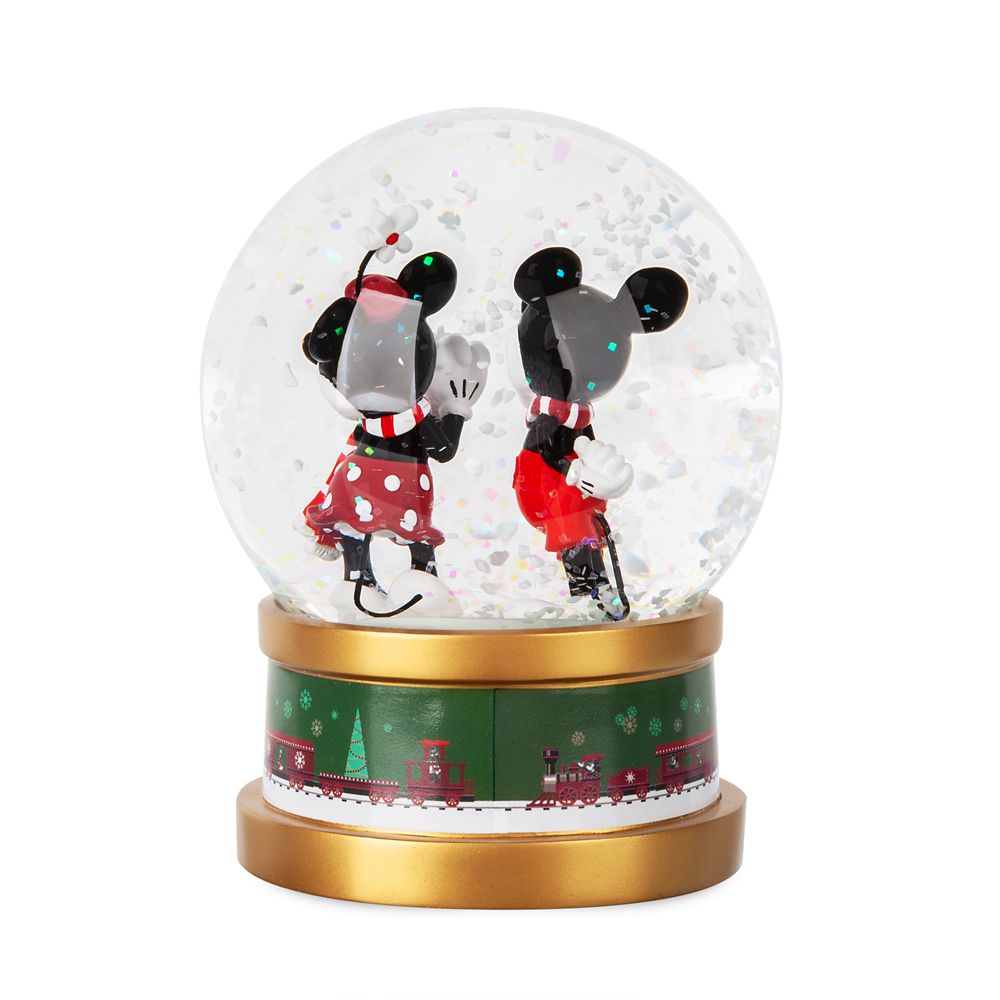 Mickey and Minnie Mouse Holiday Snowglobe 2019