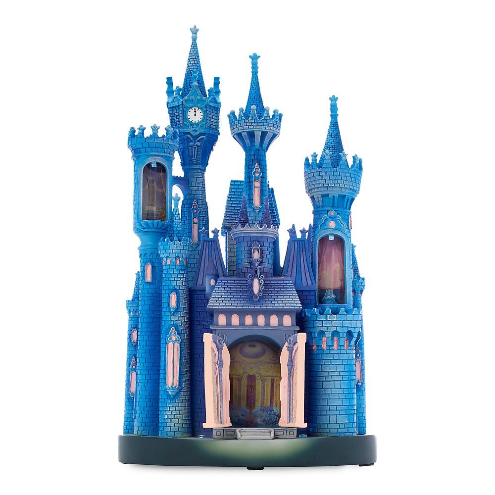 Disney Castle Collection 9 Light-Up Figurine Complete Set