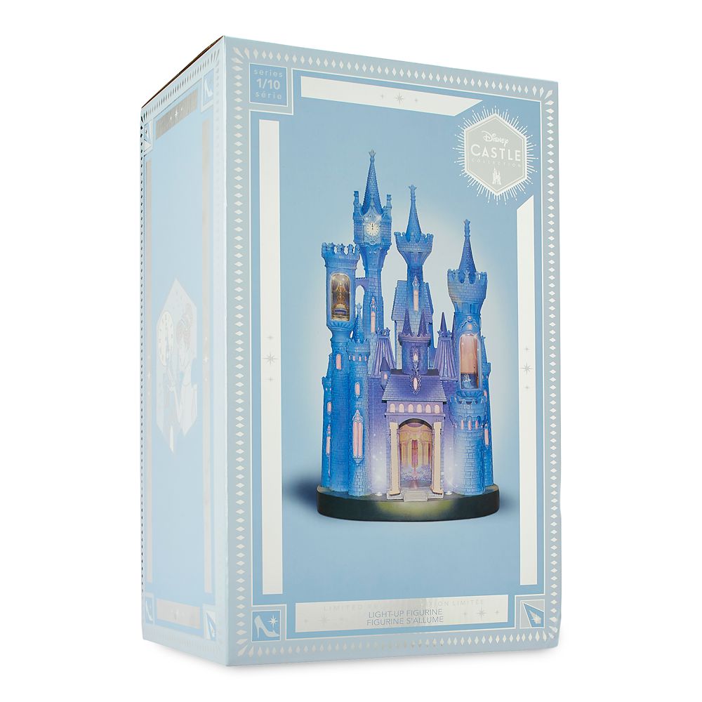 Cinderella Castle Light-Up Figurine – Disney Castle Collection – Limited Release