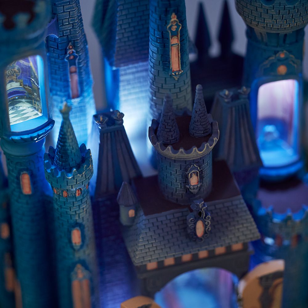 disney light up glass figurine