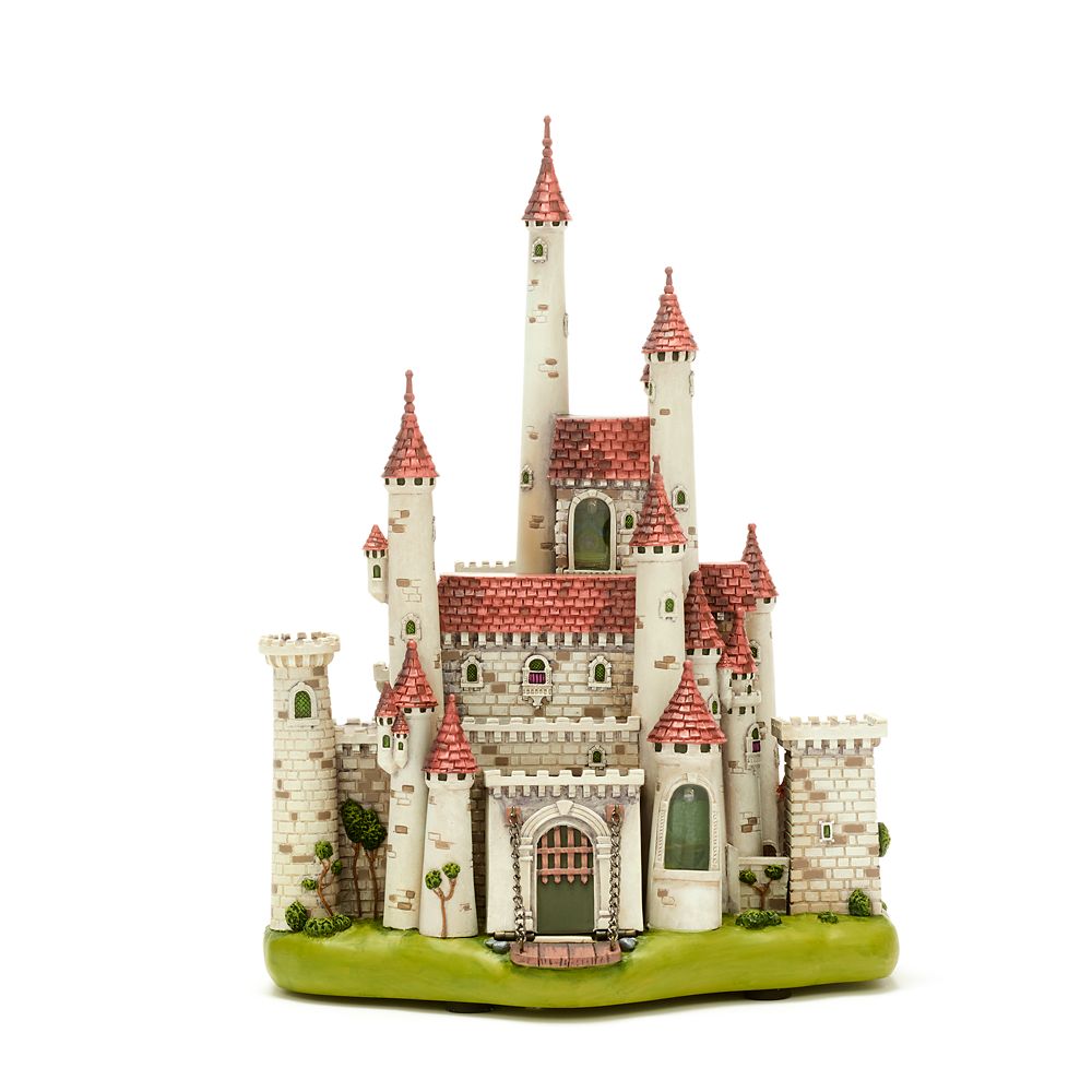 disneyland castle figurine