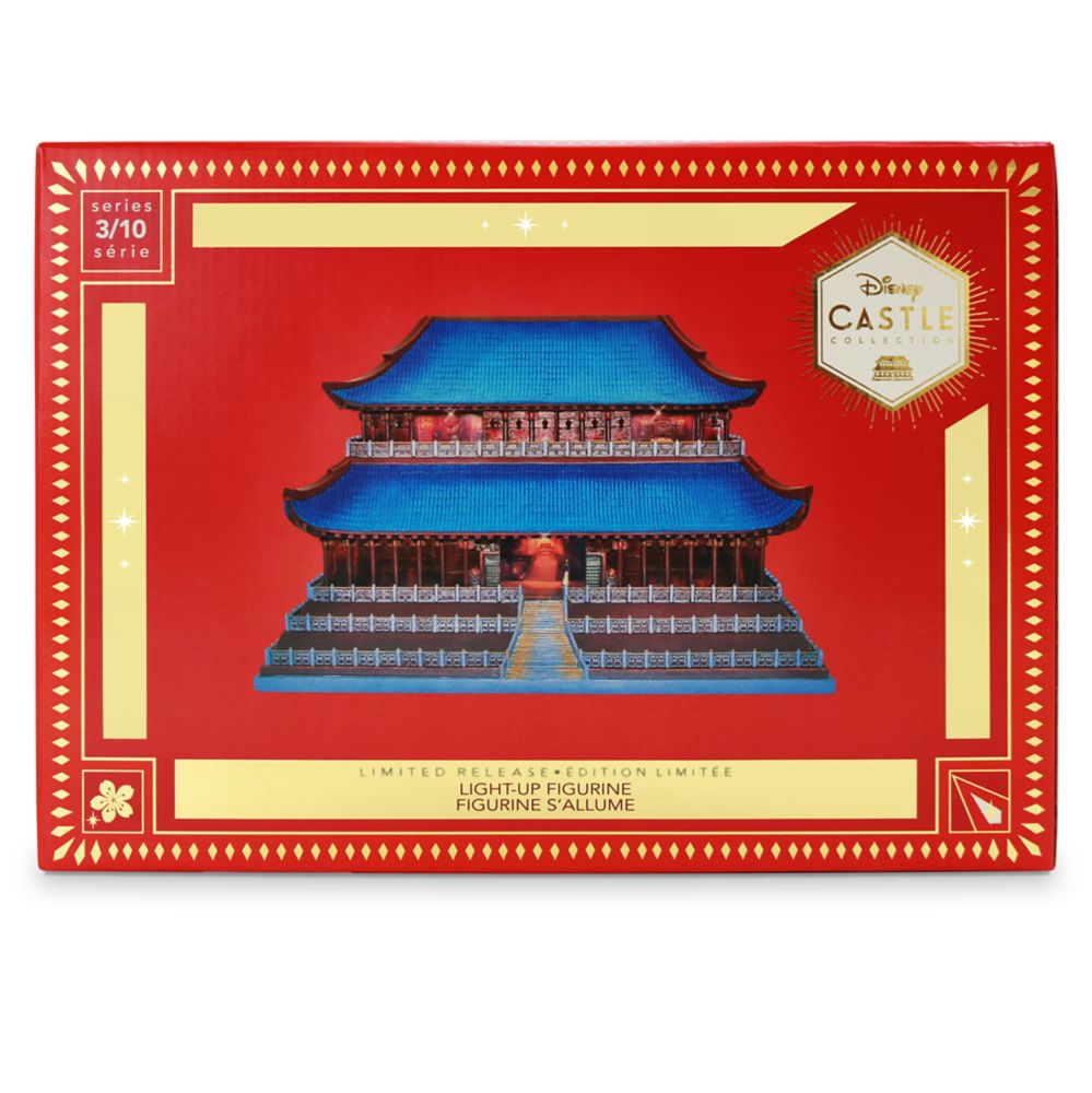 Mulan Imperial Palace Light-Up Figurine – Disney Castle Collection – Limited Release