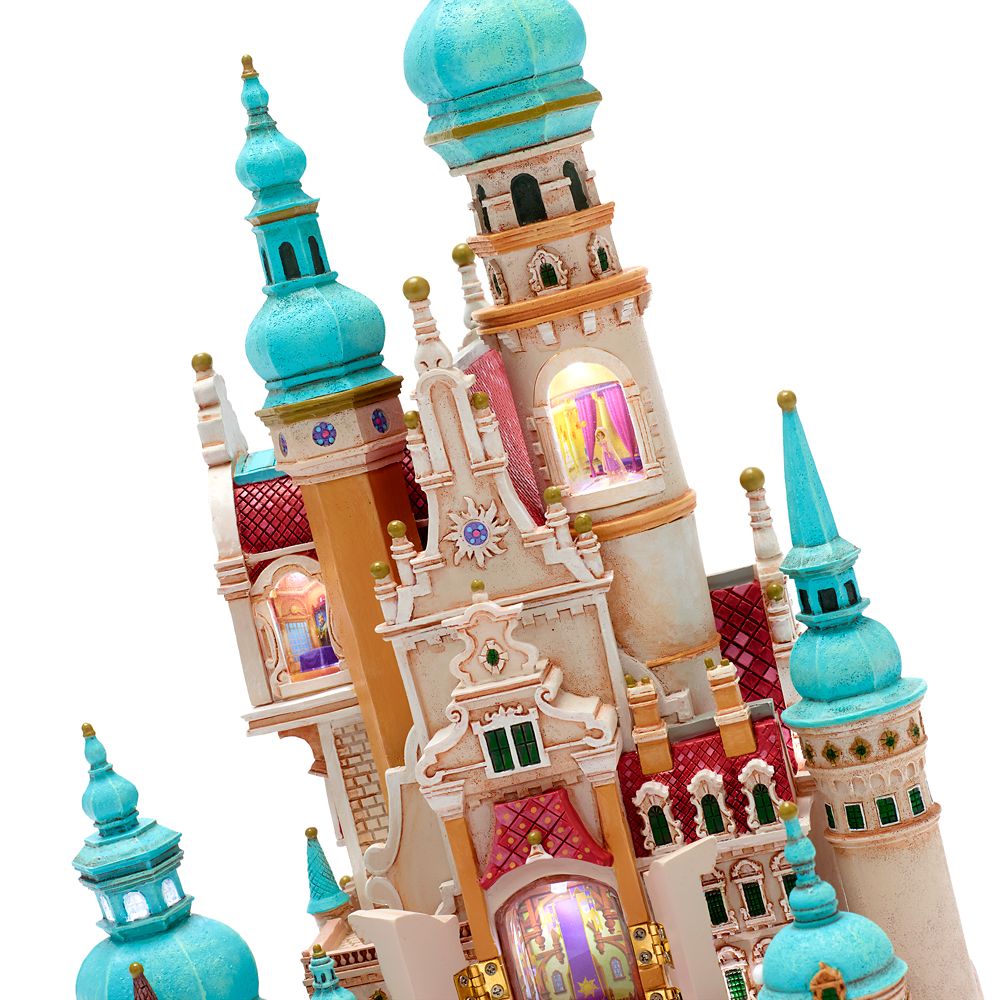Rapunzel Castle Light-Up Figurine – Tangled – Disney Castle Collection – Limited Release
