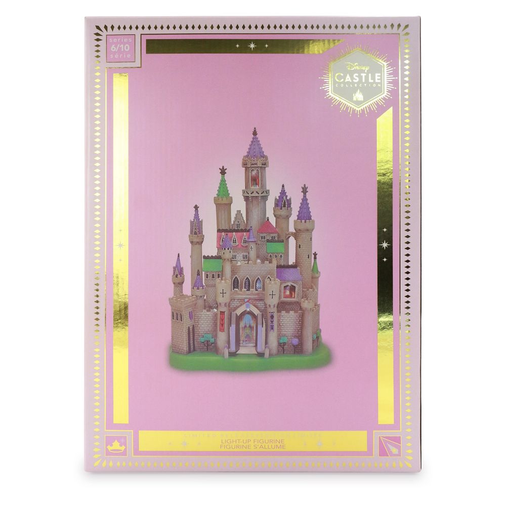 Aurora Castle Light-Up Figurine – Sleeping Beauty – Disney Castle Collection – Limited Release