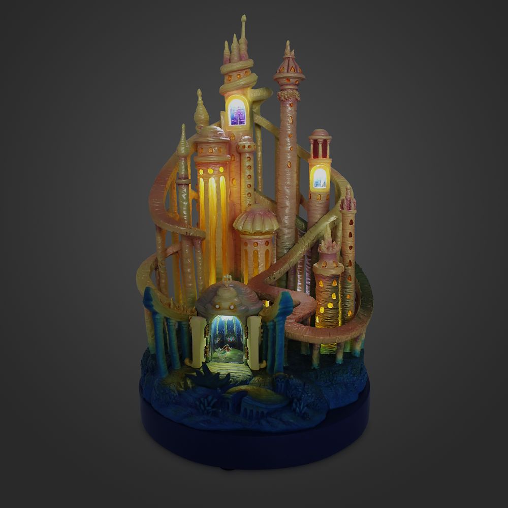 Ariel Castle Light-Up Figurine – The Little Mermaid – Disney Castle Collection – Limited Release