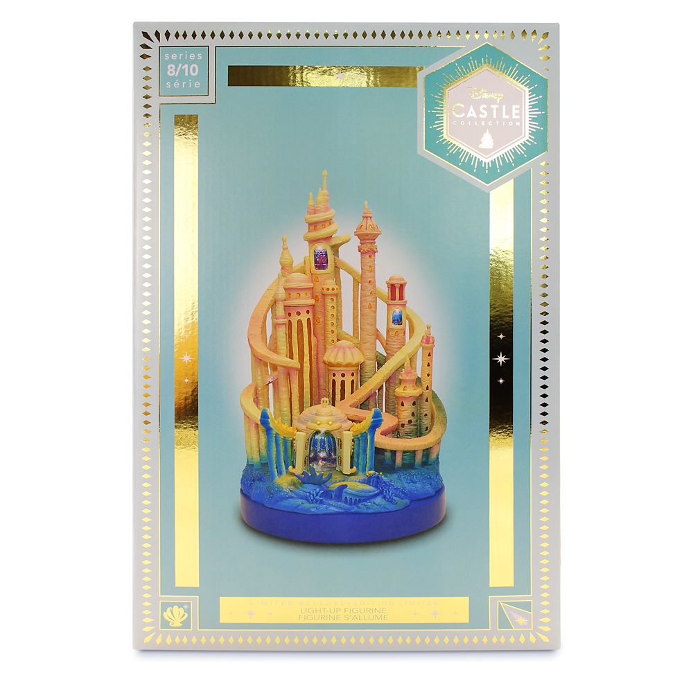 Ariel Castle Light-Up Figurine – The Little Mermaid – Disney Castle Collection – Limited Release