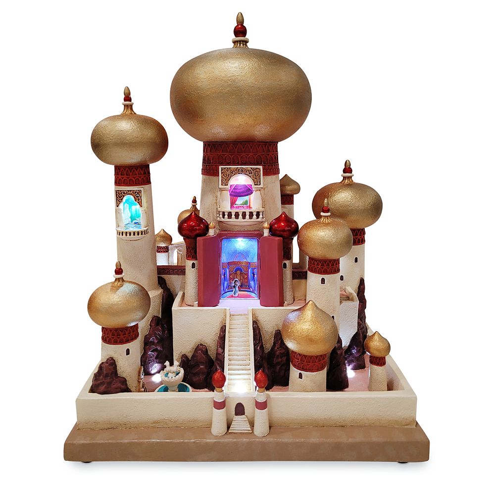 Disney Castle Collection 9 Light-Up Figurine Complete Set