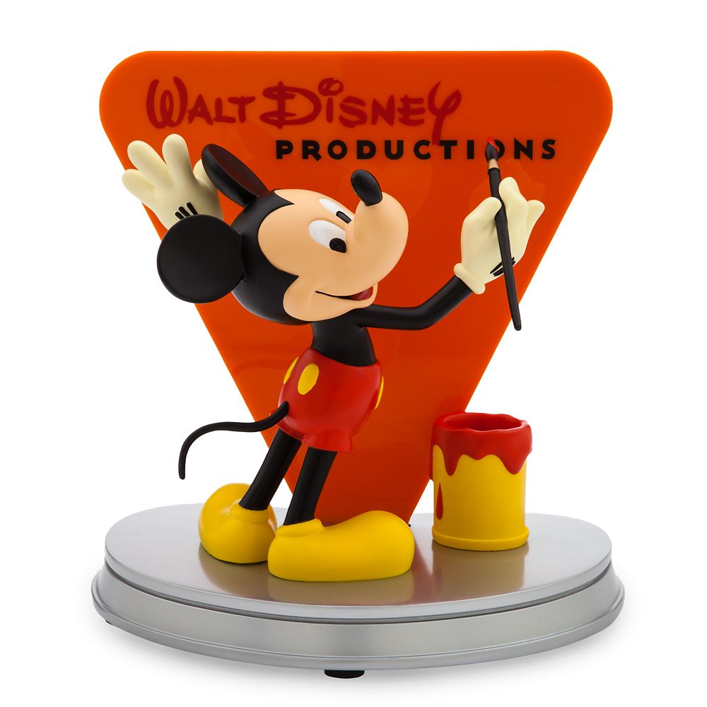 Mickey Mouse Walt Disney Productions Logo Figure  Disney100