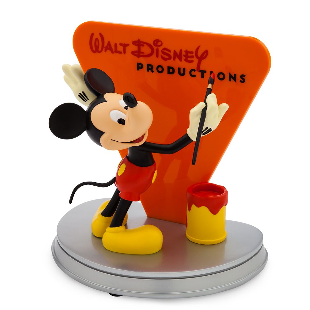 Mickey Mouse Walt Disney Productions Logo Figure – Disney100