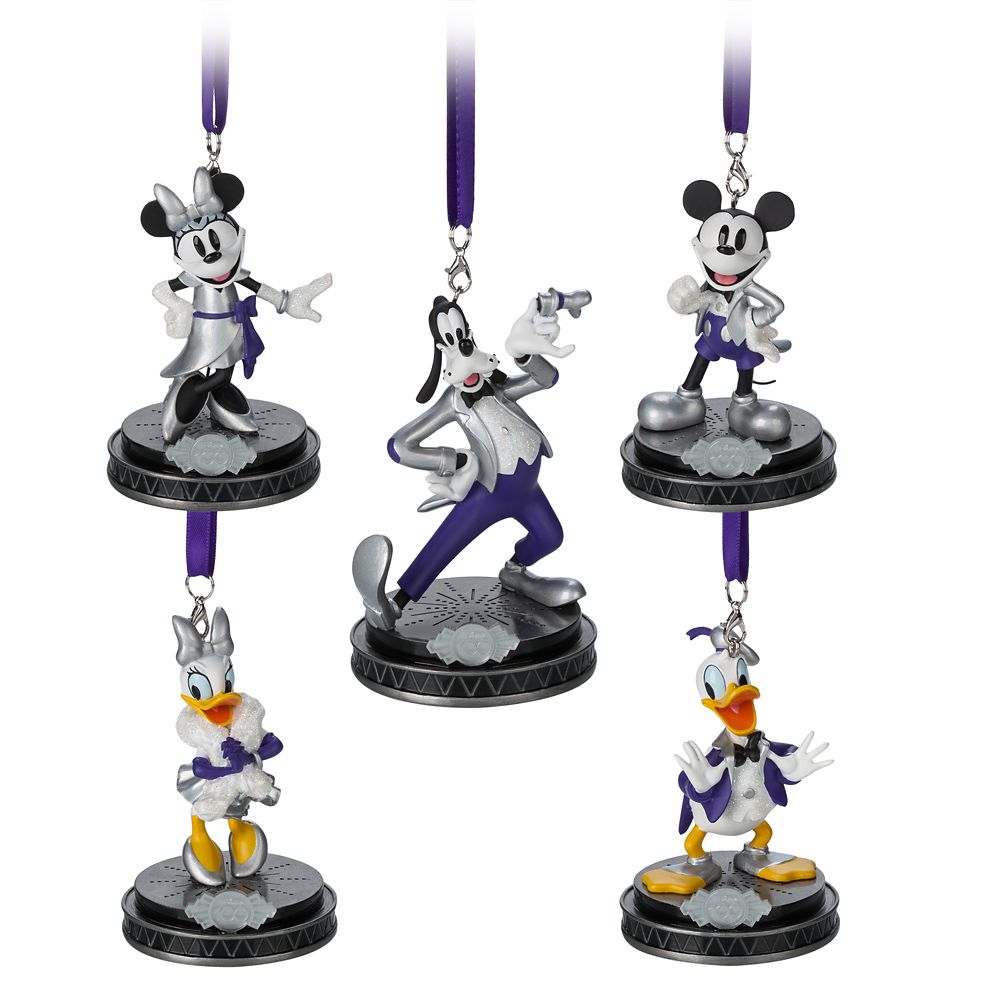 Mickey Mouse and Friends Disney100 Sketchbook Ornament Set is available online for purchase