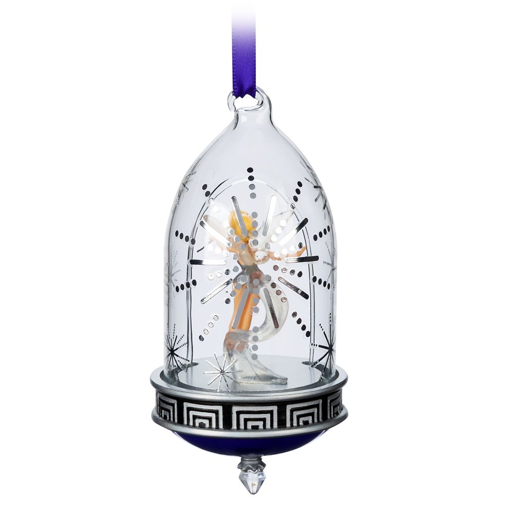 Tinker Bell Disney100 Glass Dome Sketchbook Ornament