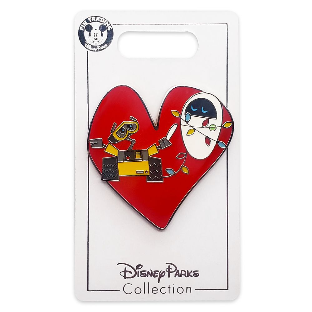 WALL•E and E.V.E. Heart Pin
