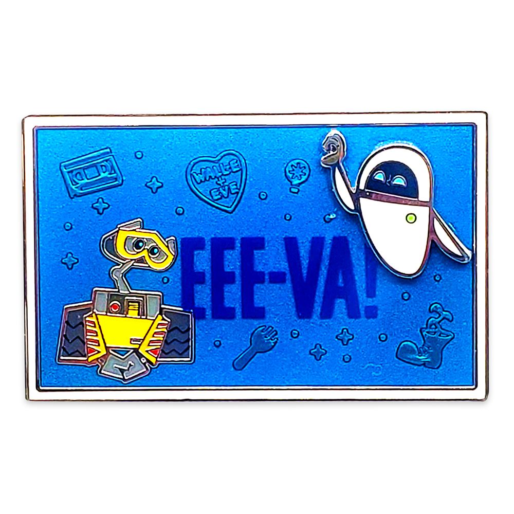 WALL•E and E.V.E. ''EEE-VA!'' Pin