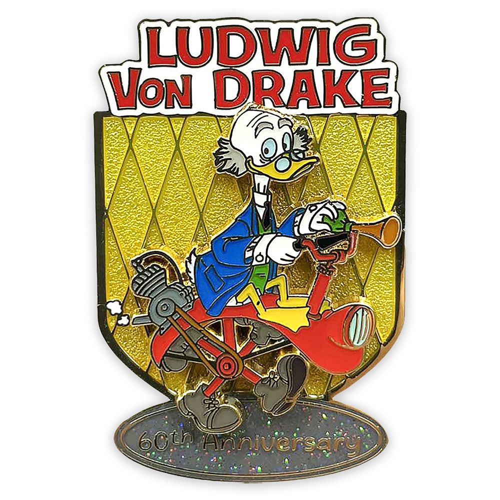 Ludwig Von Drake 60th Anniversary Pin – Limited Release
