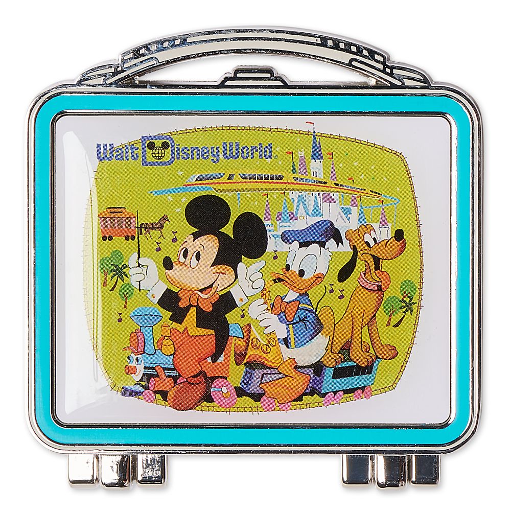 Mickey Mouse and Friends Lunchbox Hinged Pin – Walt Disney World 50th Anniversary