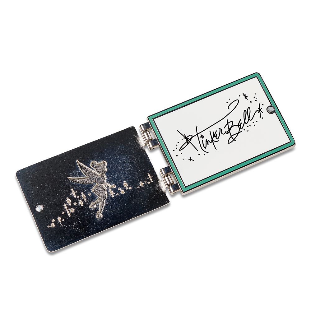 Tinker Bell Autograph Book Hinged Pin – Walt Disney World 50th Anniversary