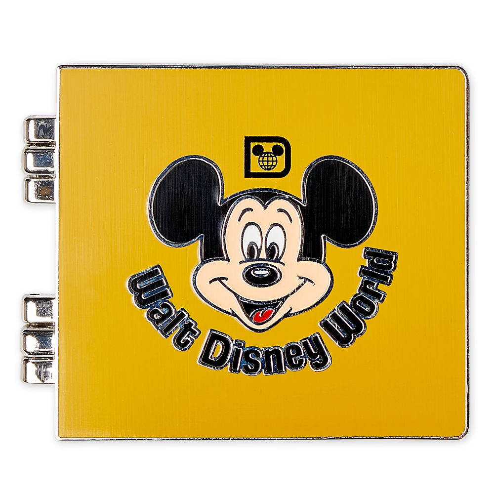 Mickey Mouse Photo Album Pin – Walt Disney World 50th Anniversary