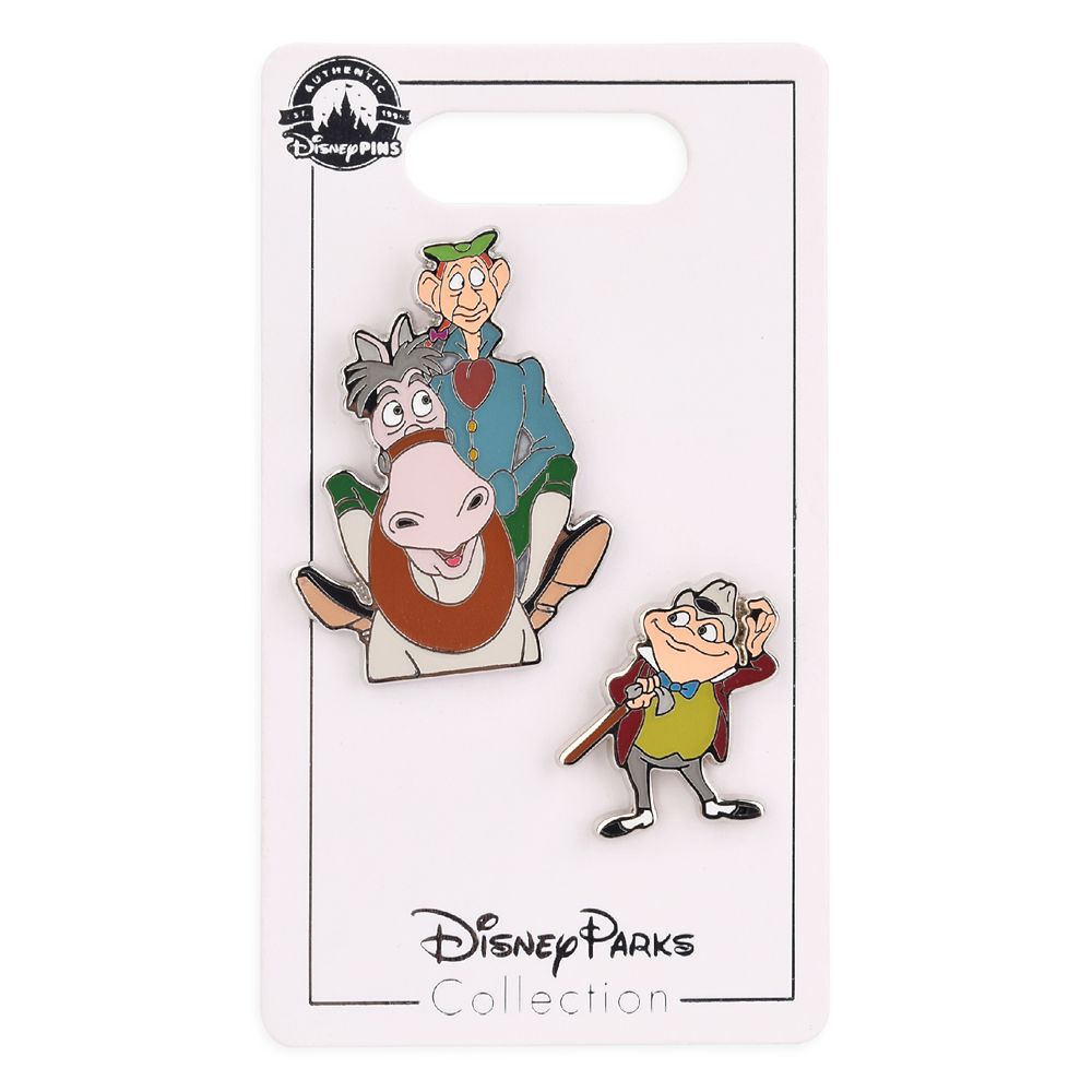 Ichabod and Mr. Toad Pin Set