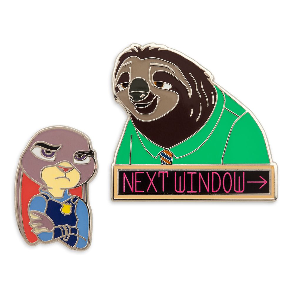 Judy Hopps and Flash Pin Set – Zootopia has hit the shelves for purchase