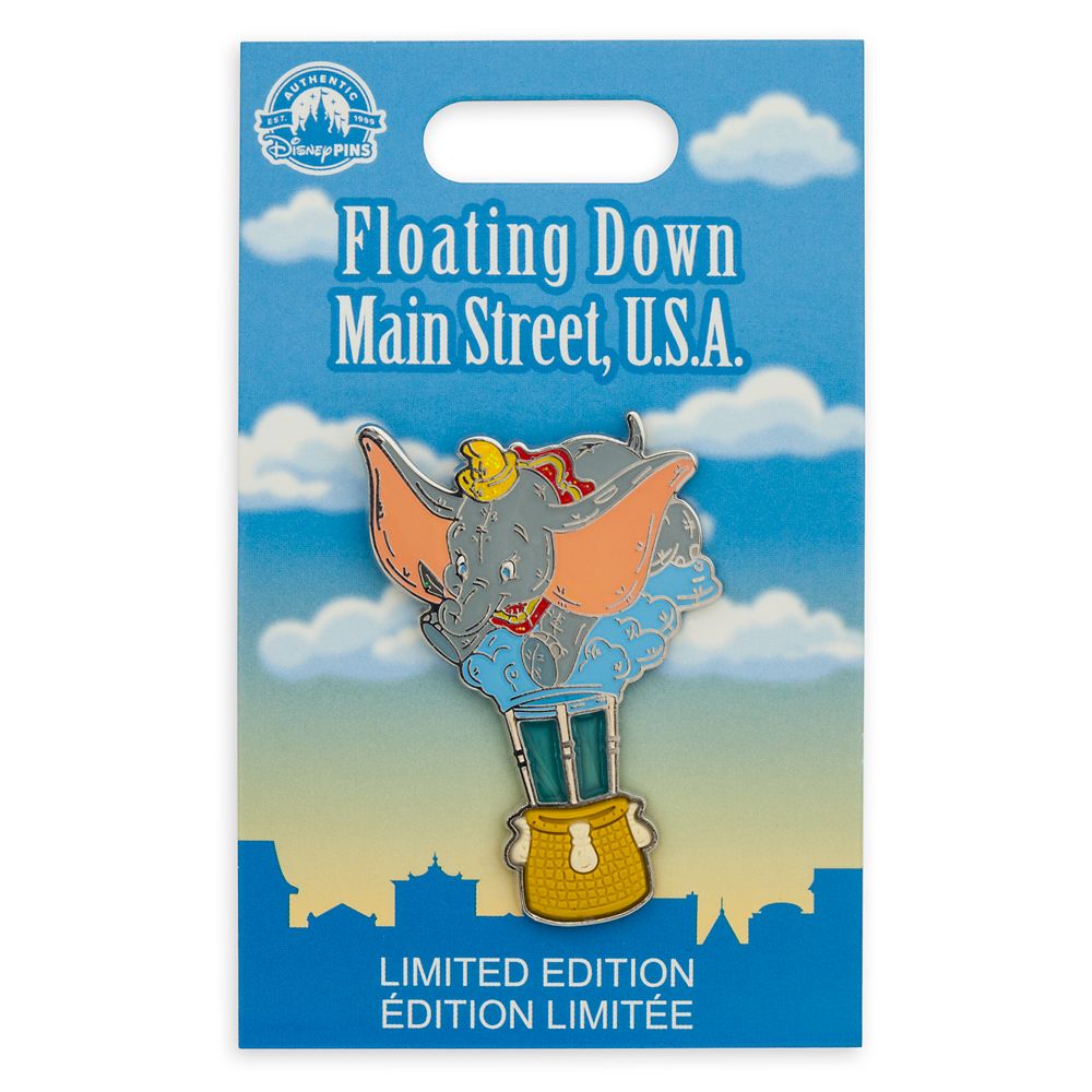 Dumbo Pin – Floating Down Main Street U.S.A. – Pin of the Month – Limited Edition