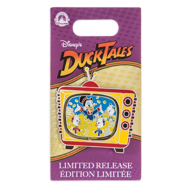 DuckTales 35th Anniversary Spinning Pin – Limited Release