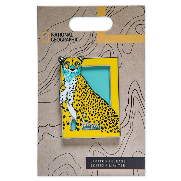 National Geographic Cheetah Pin – Limited Edition