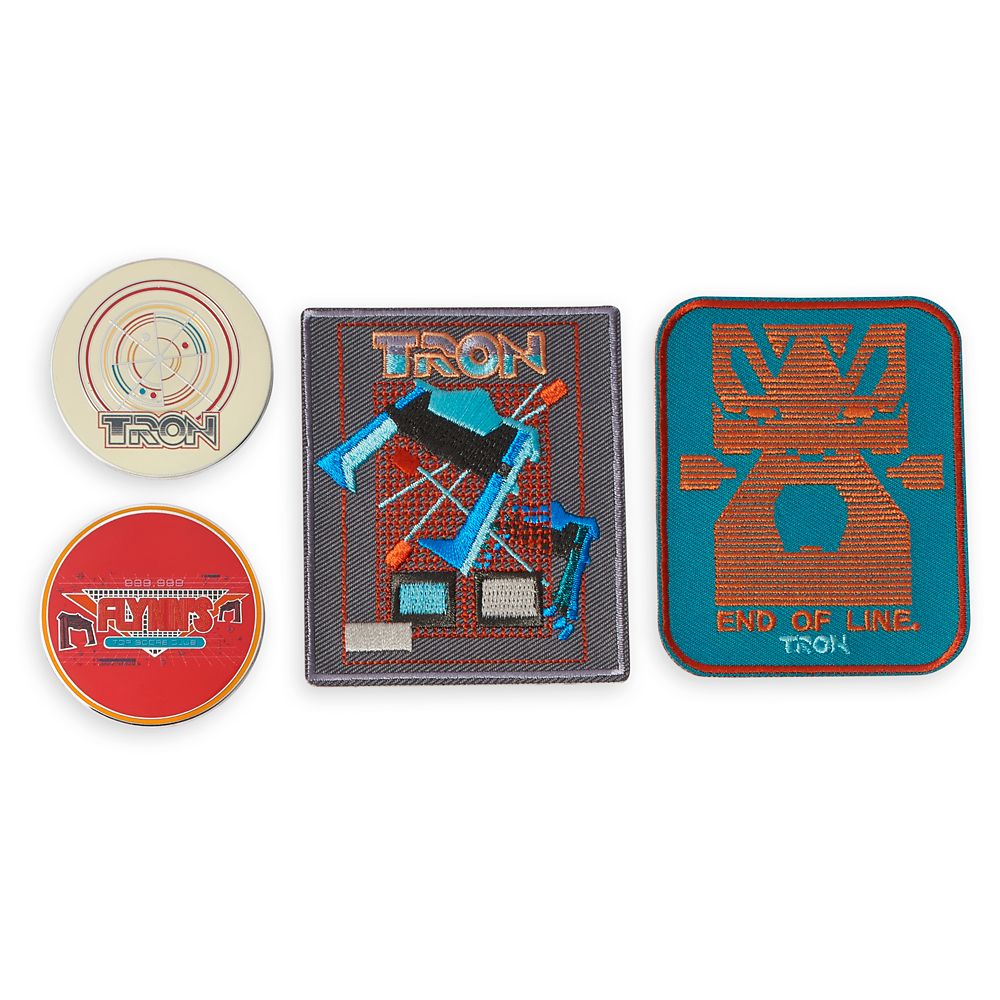 Tron 40th Anniversary Pin and Patch Set