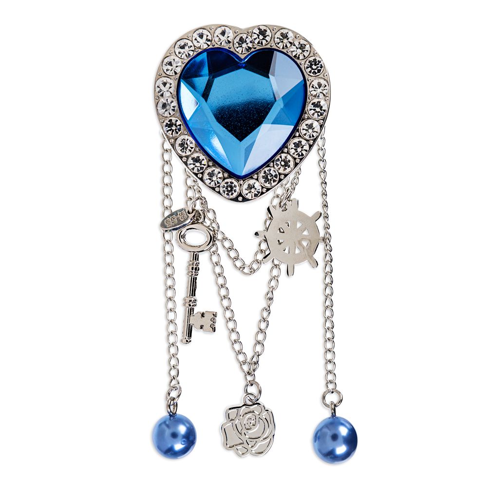 Titanic 25th Anniversary Heart of the Ocean Pin with Charms – Limited Edition – Purchase Online Now